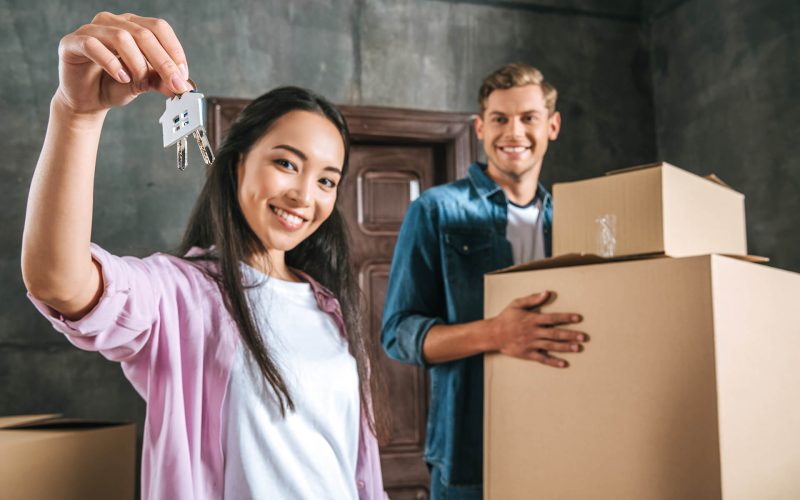 beautiful-interracial-couple-moving-into-new-home-ZR2VH2V